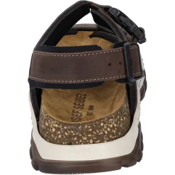 Best Josef Seibel Janosch 02 Mocca Brown Leather Slingback Sandal