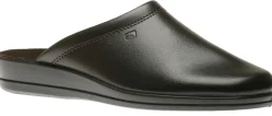 New Rohde Jerry Mocca Brown Leather Slipper