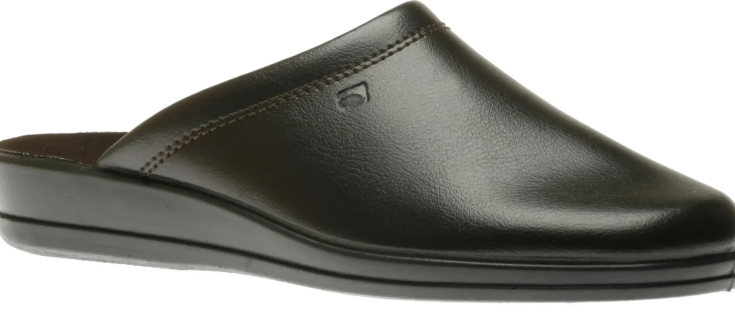 New Rohde Jerry Mocca Brown Leather Slipper