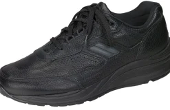 Clearance SAS Shoes Journey Black Leather Lace-Up Walking Shoe
