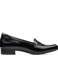 Discount Clarks Juliet Lora Black Patent Loafer
