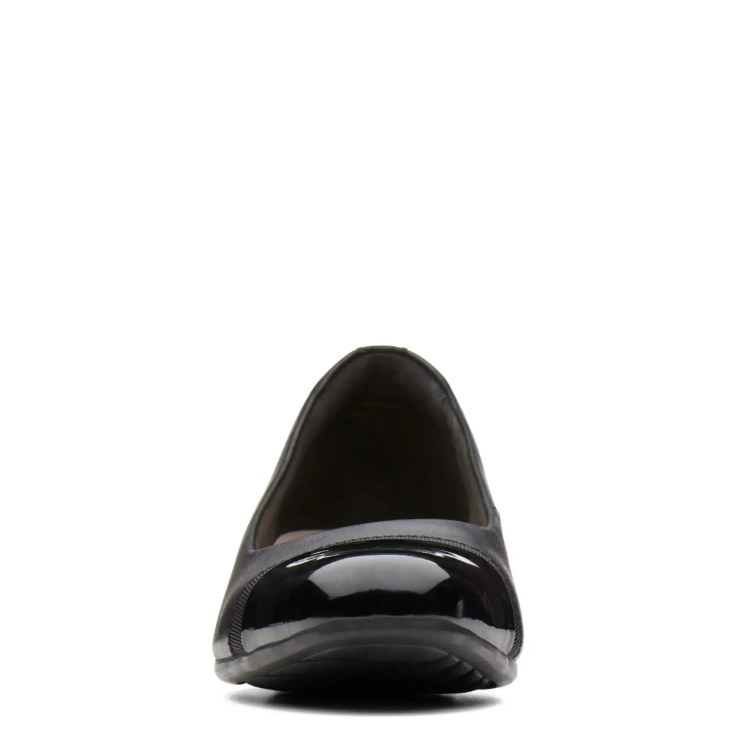 Online Clarks Juliet Monte Black Leather Slip-On