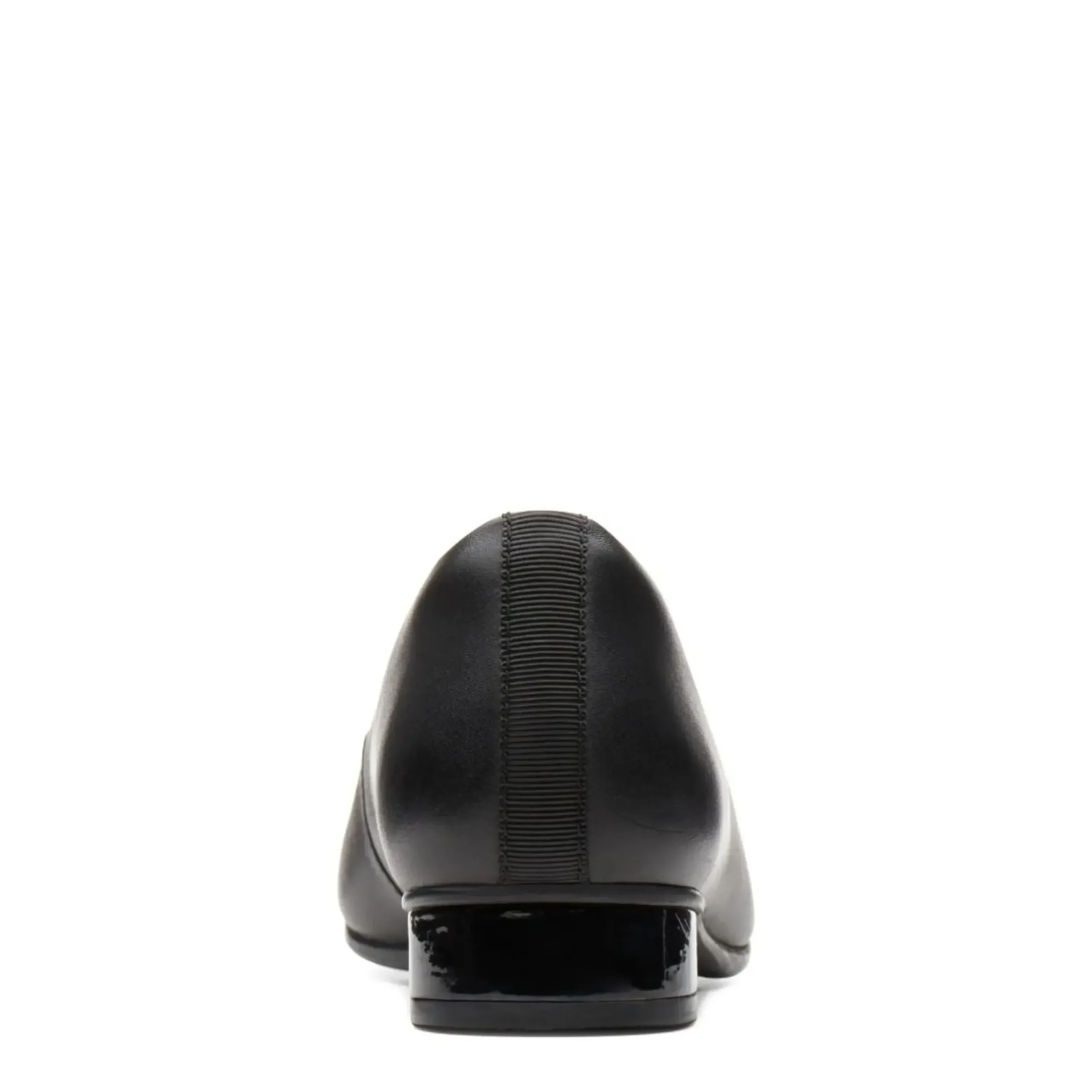 Online Clarks Juliet Monte Black Leather Slip-On