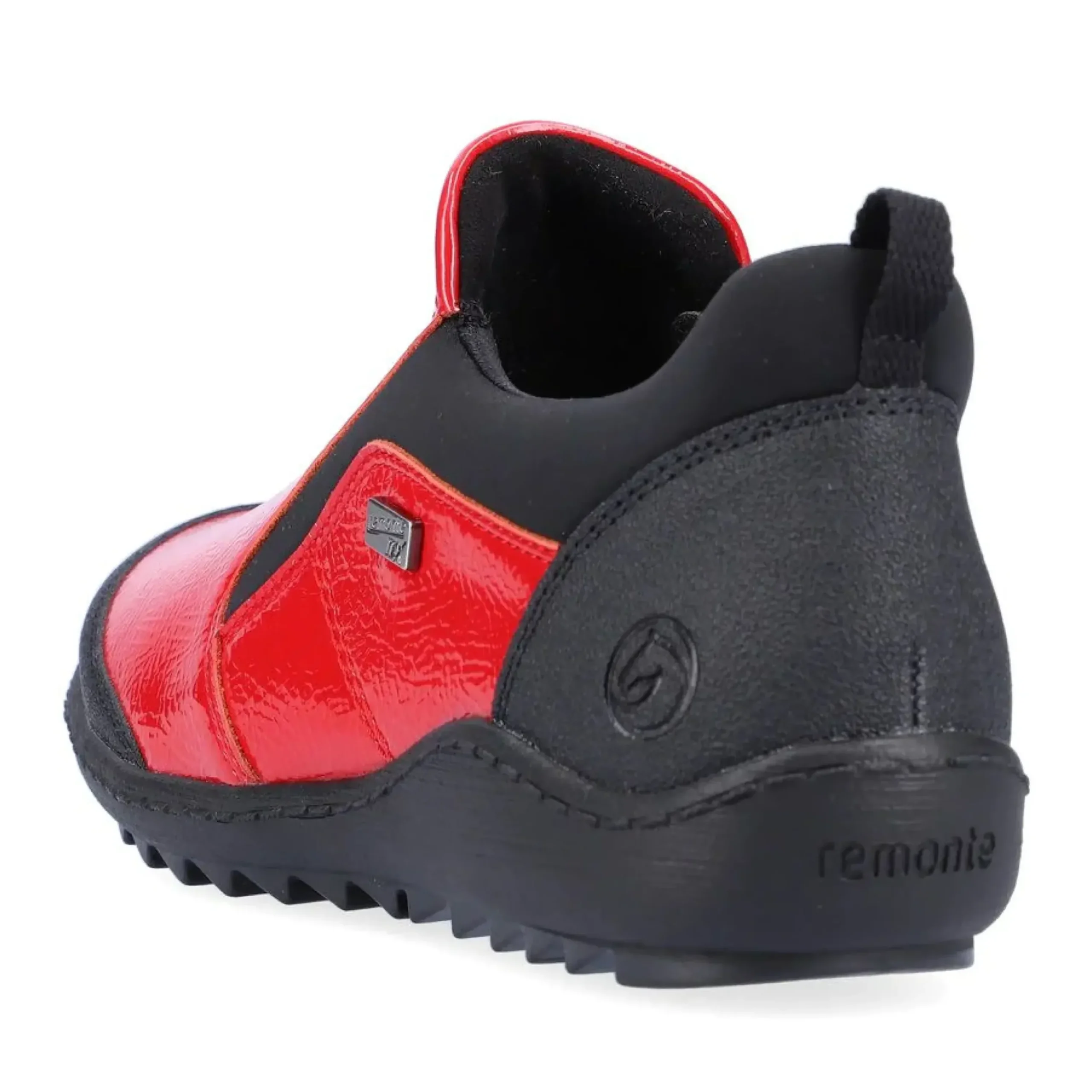 New Remonte Jura Scuba Red Patent Slip-On Walking Shoe