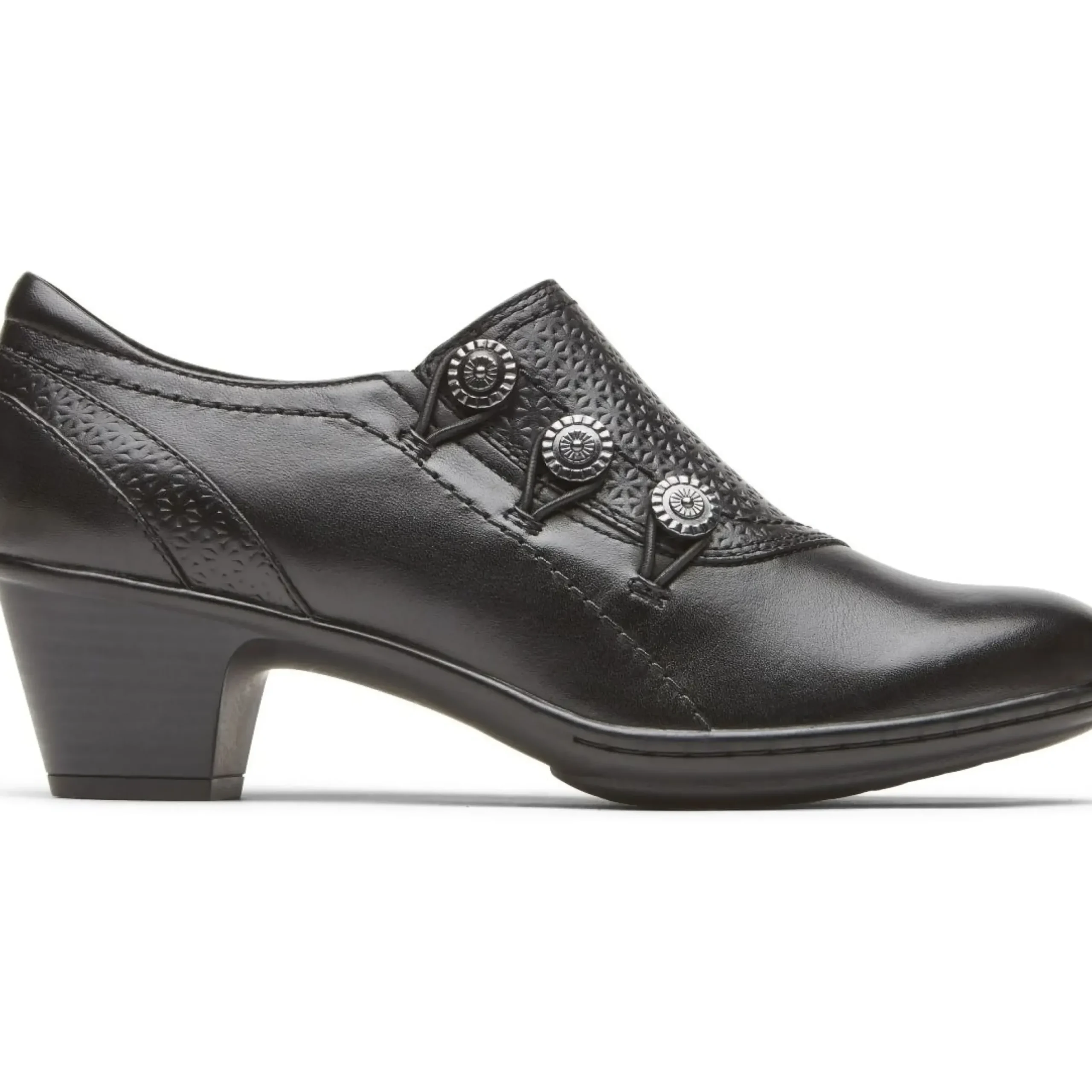 Best Cobb Hill Kailyn Black High Vamp Low Heel Pump
