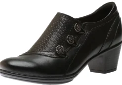 Best Cobb Hill Kailyn Black High Vamp Low Heel Pump