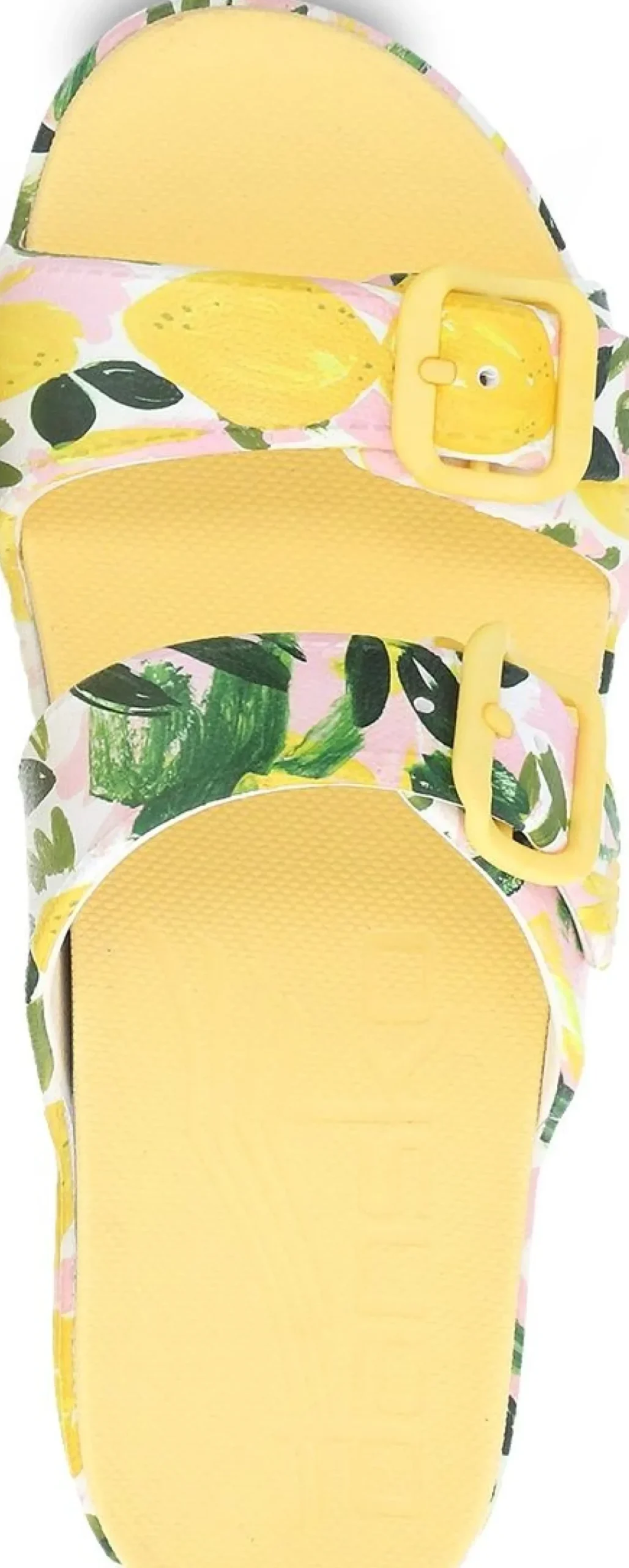 Best Dansko Kandi Lemons Yellow Eva Double Strap Slide Sandal