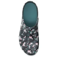 Clearance Dansko Kane Camouflage Print Eva Clog