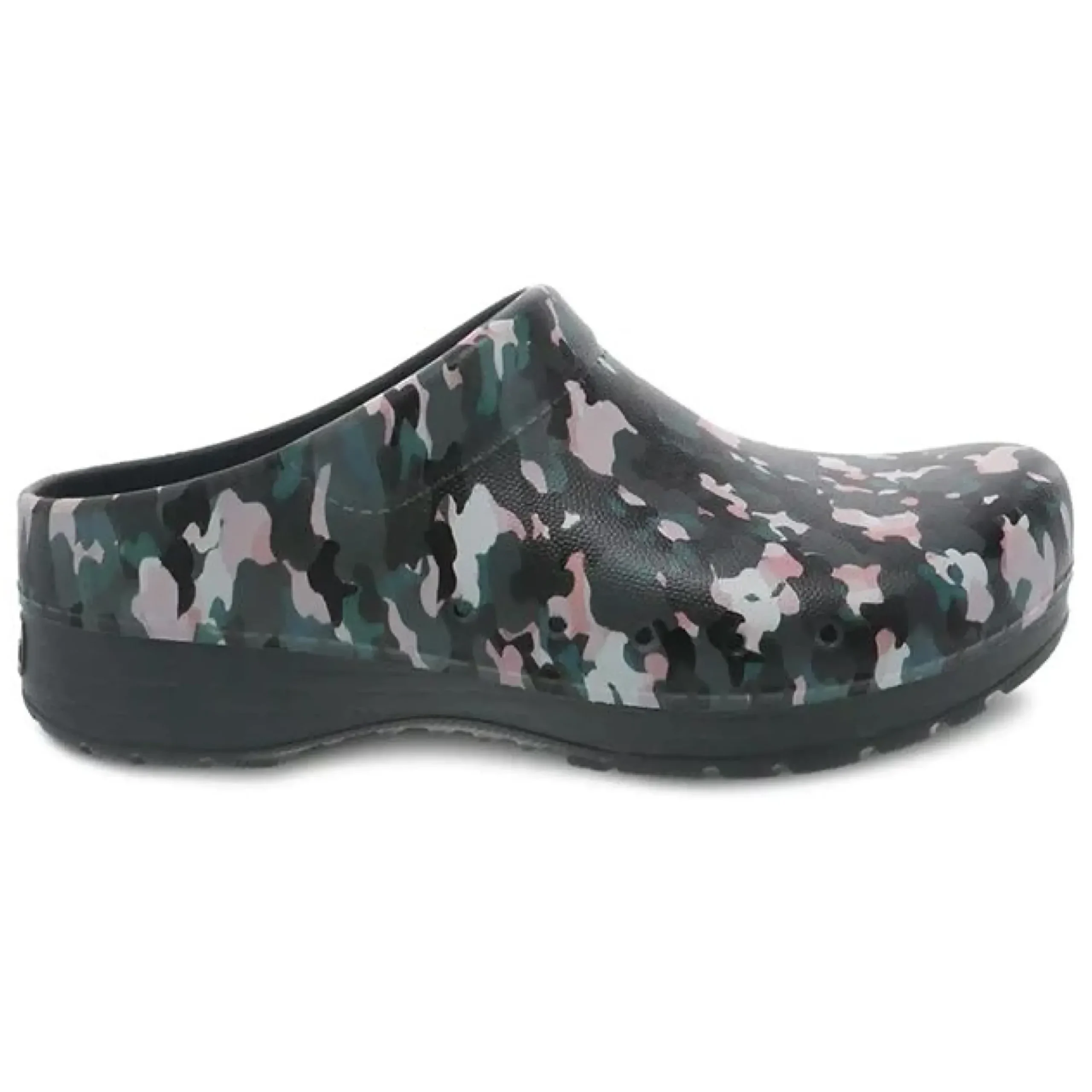 Clearance Dansko Kane Camouflage Print Eva Clog