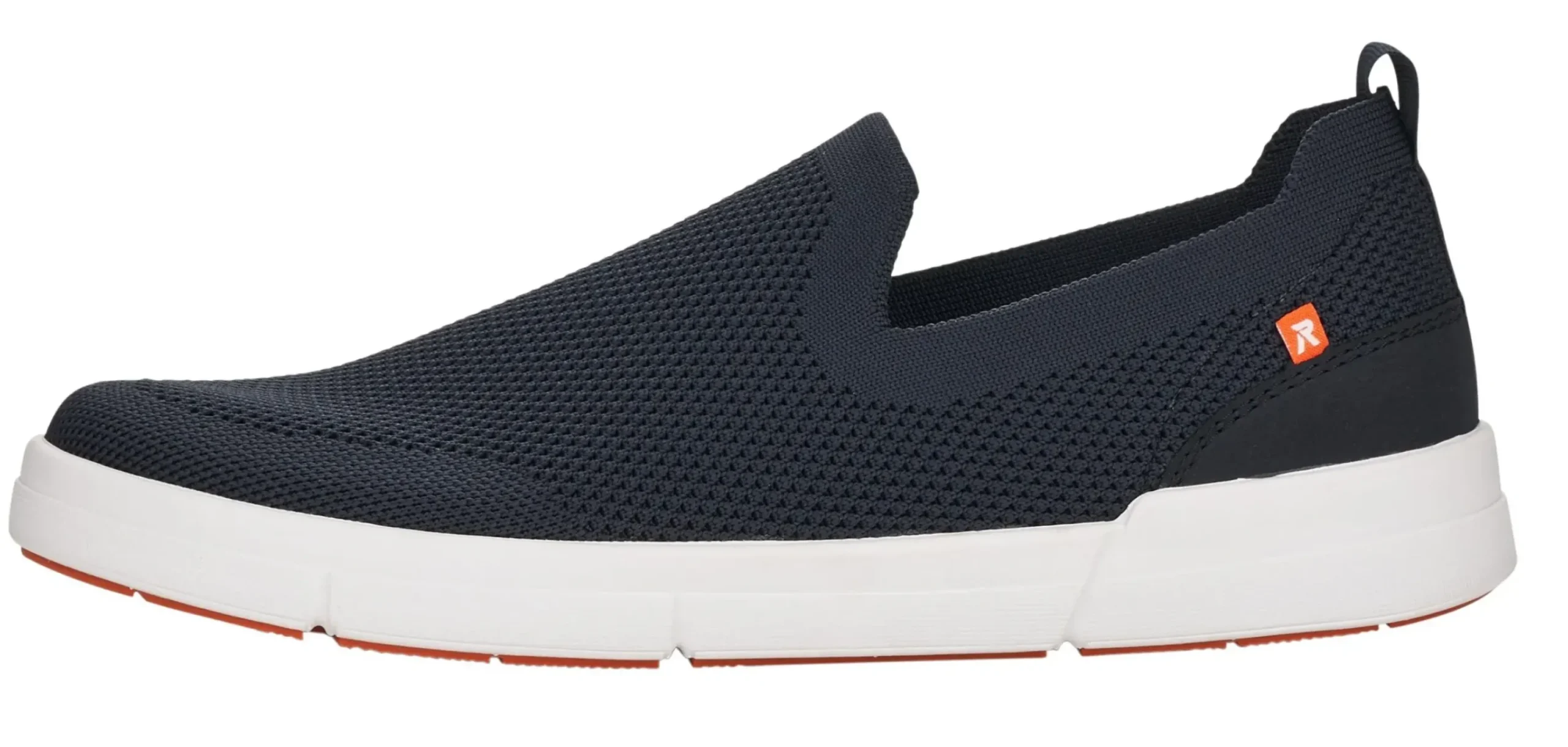 Sale R EVOLUTION Knitup 173 Blue Mesh Slip-On Sneaker