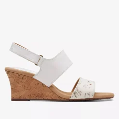 Outlet Clarks Kyarra Faye White