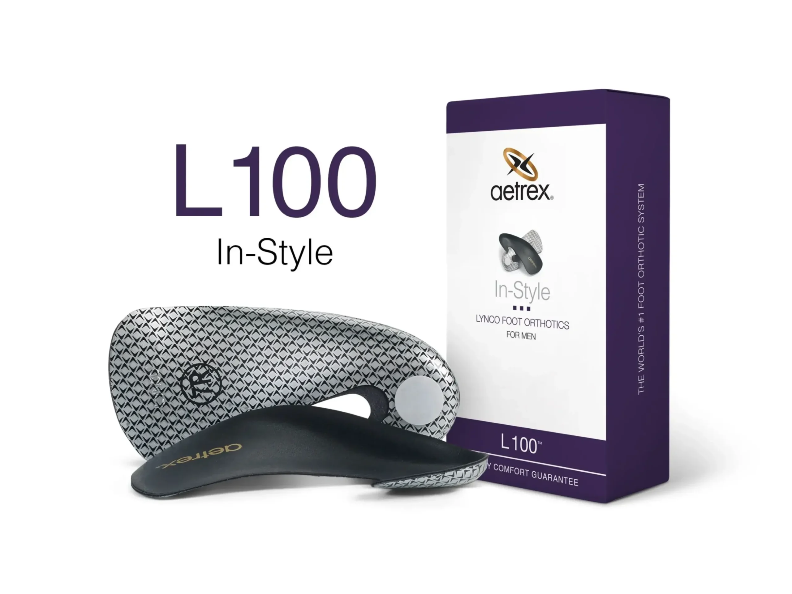Best Aetrex L100 Men's In-Style Orthotics - Insole For Dress Shoes