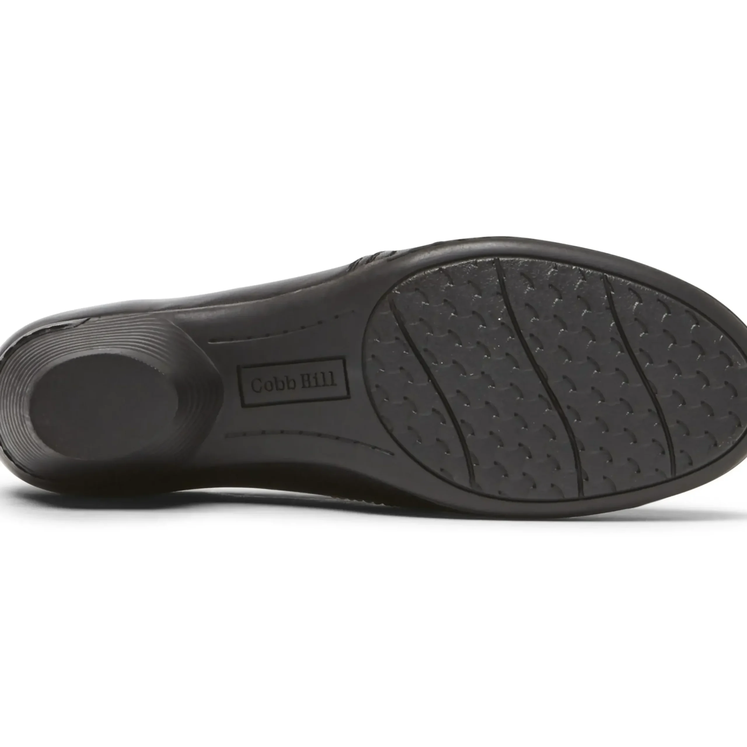 Cobb Hill Laurel Slip-On Black Leather Low Heel