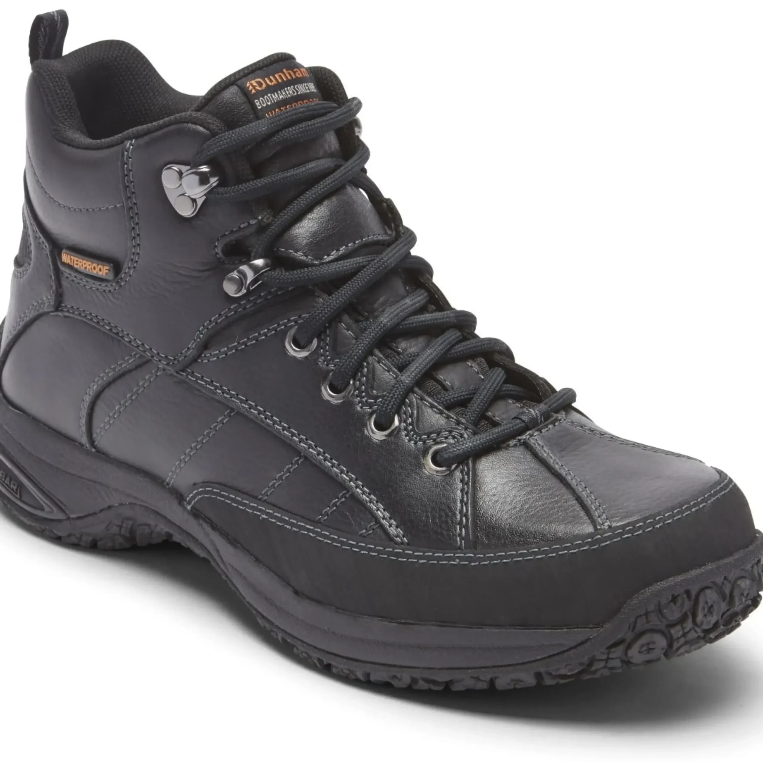Clearance Dunham Lawrence Black Leather Waterproof Boot