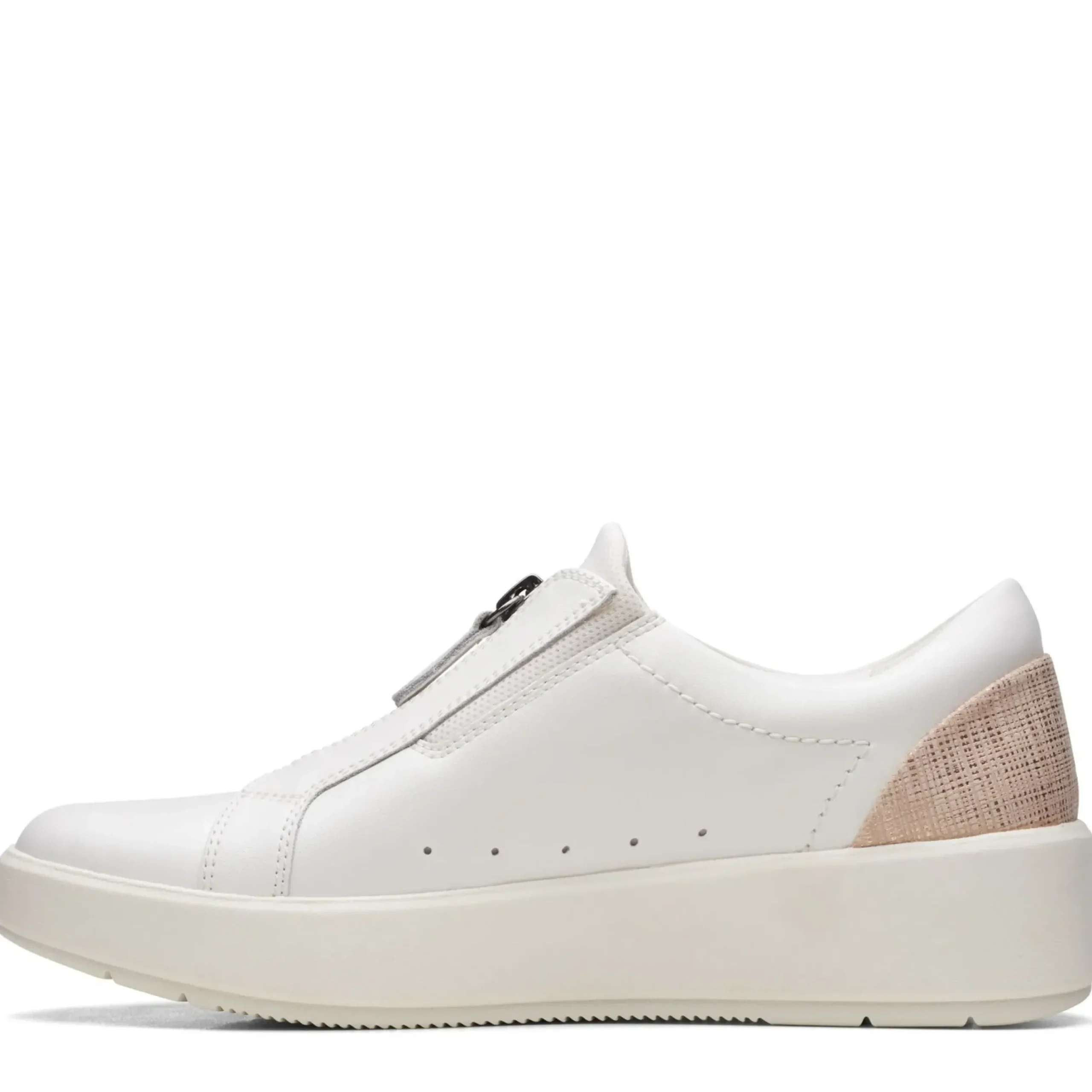 New Clarks Layton Rae White C