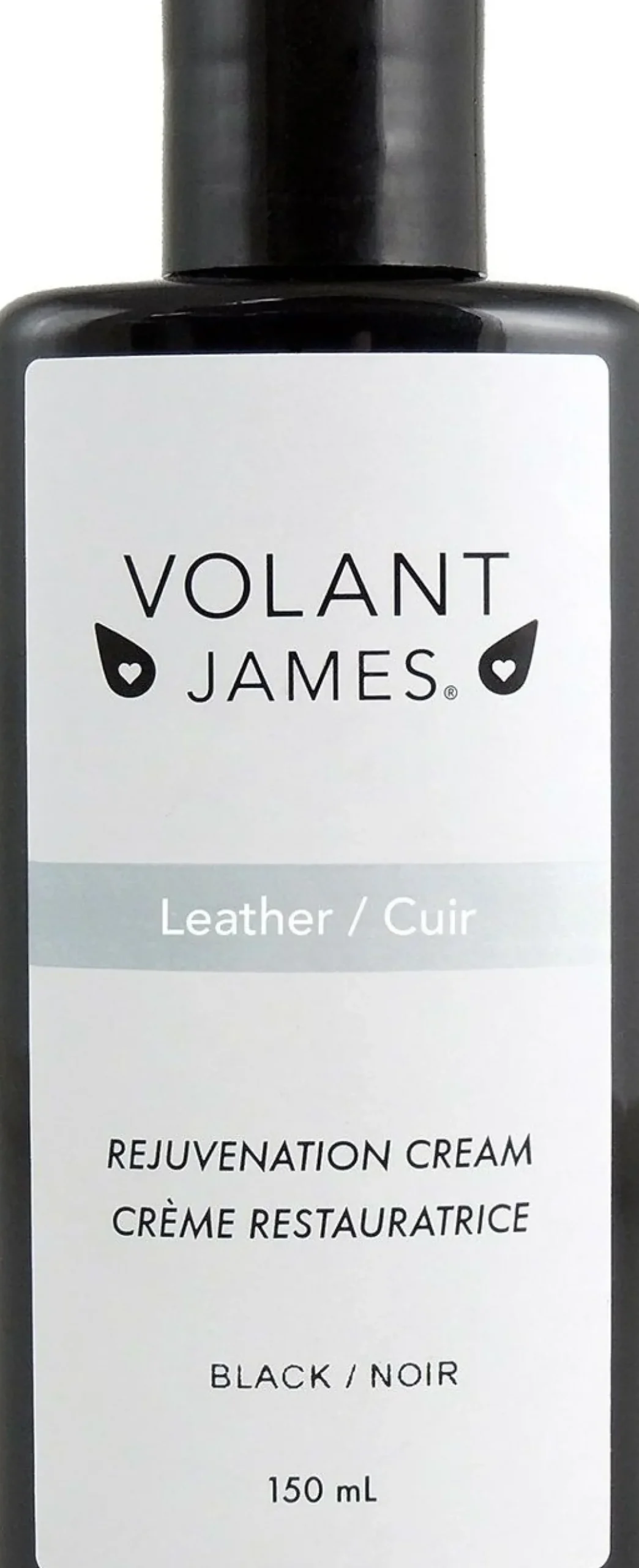 Clearance Volant James Leather Rejuvenation Cream Black