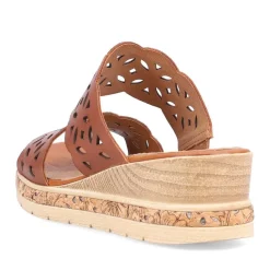 Online Remonte Lugano Slide Brown