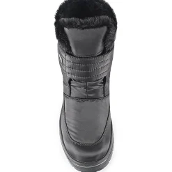 New Olang Luna Velcro Black Winter Boot
