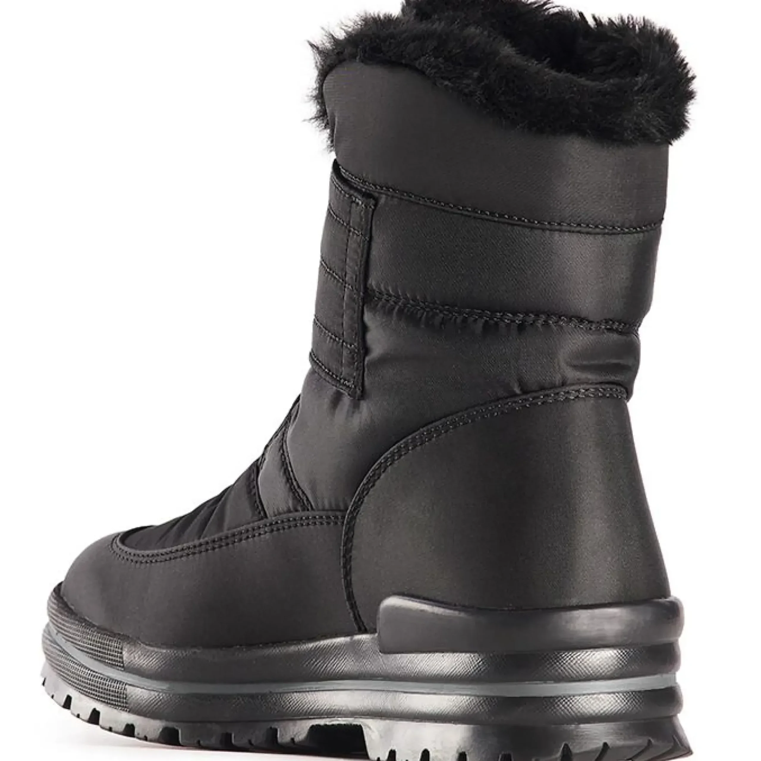 New Olang Luna Velcro Black Winter Boot