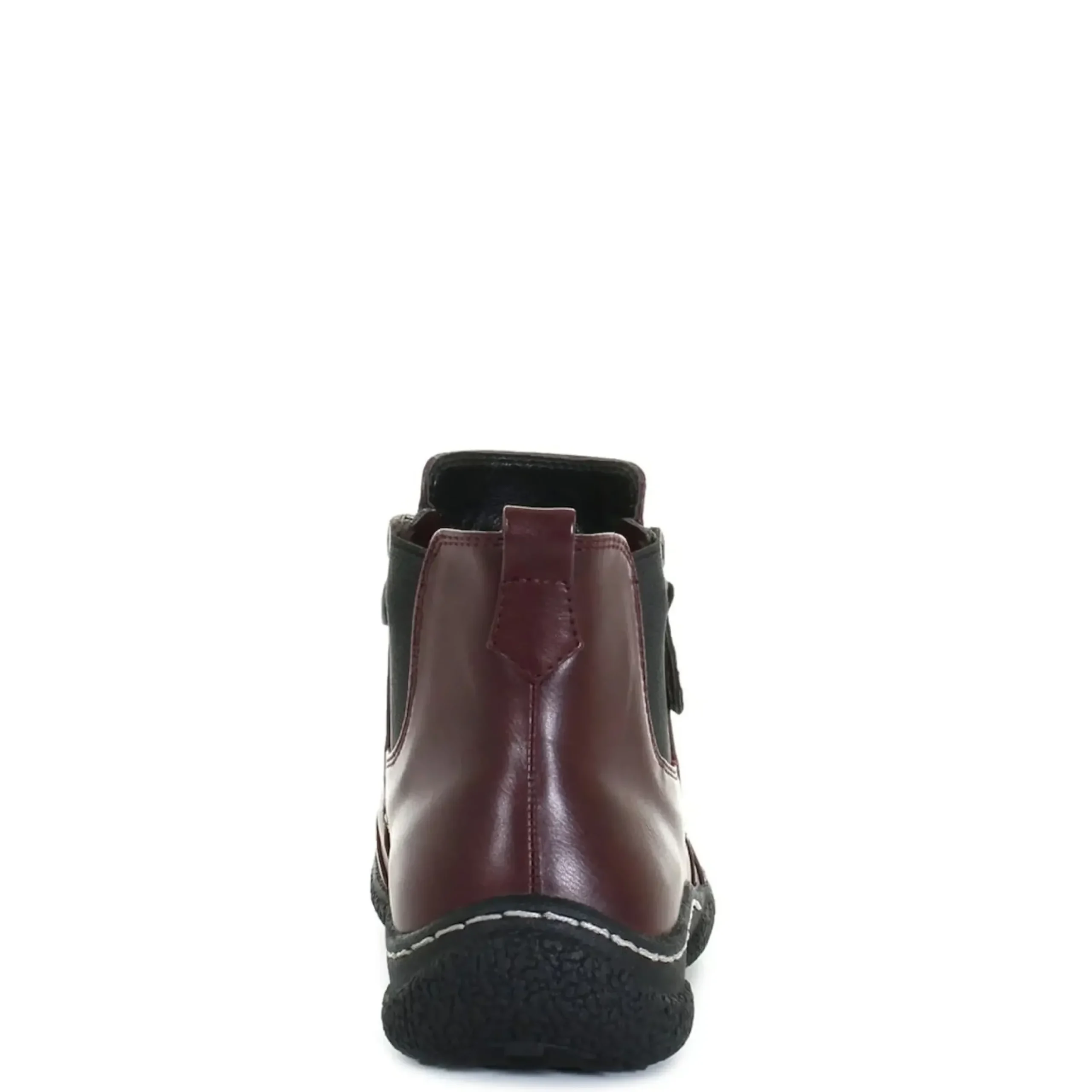 Hot Wanderlust Maddi Burgundy Ankle Boot