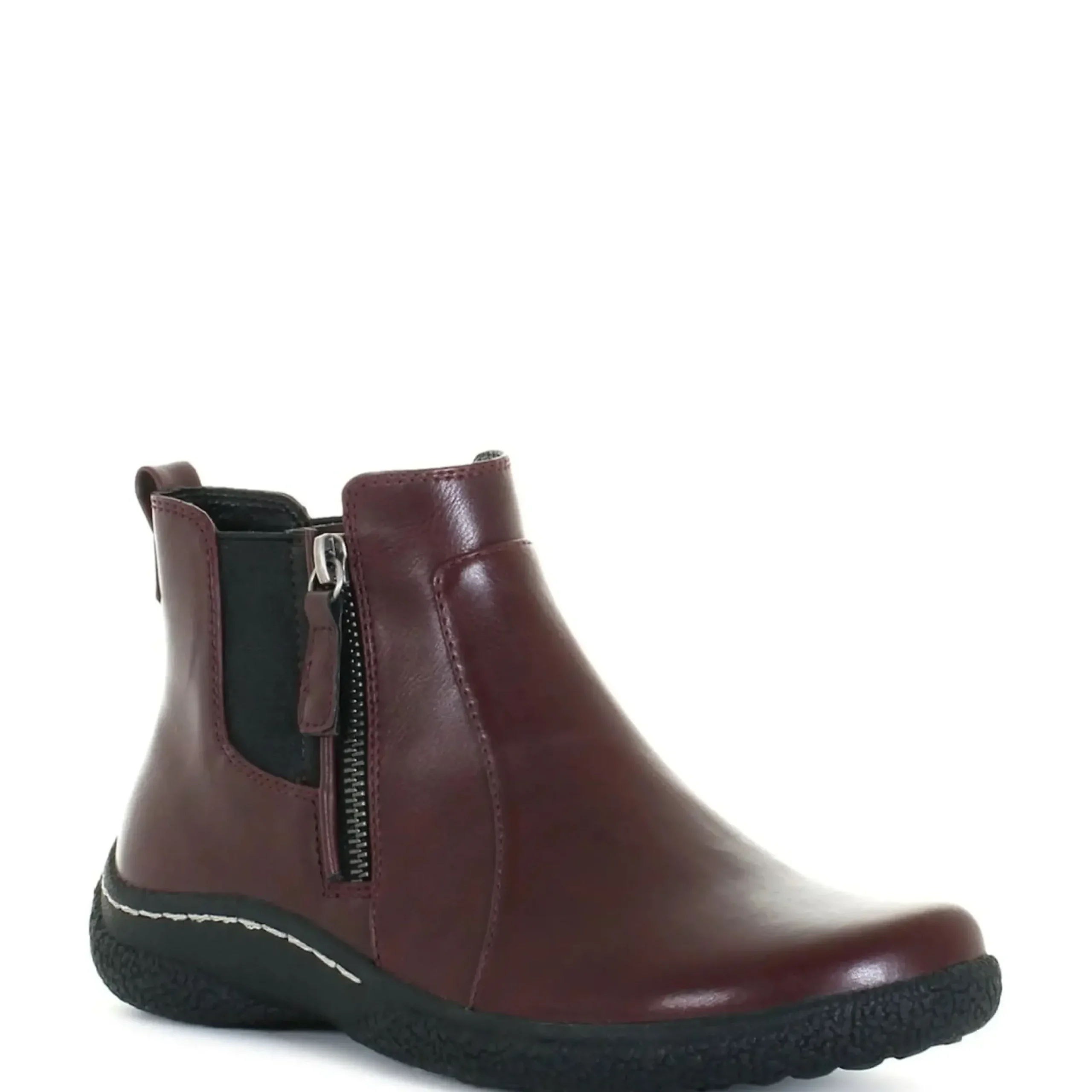 Hot Wanderlust Maddi Burgundy Ankle Boot