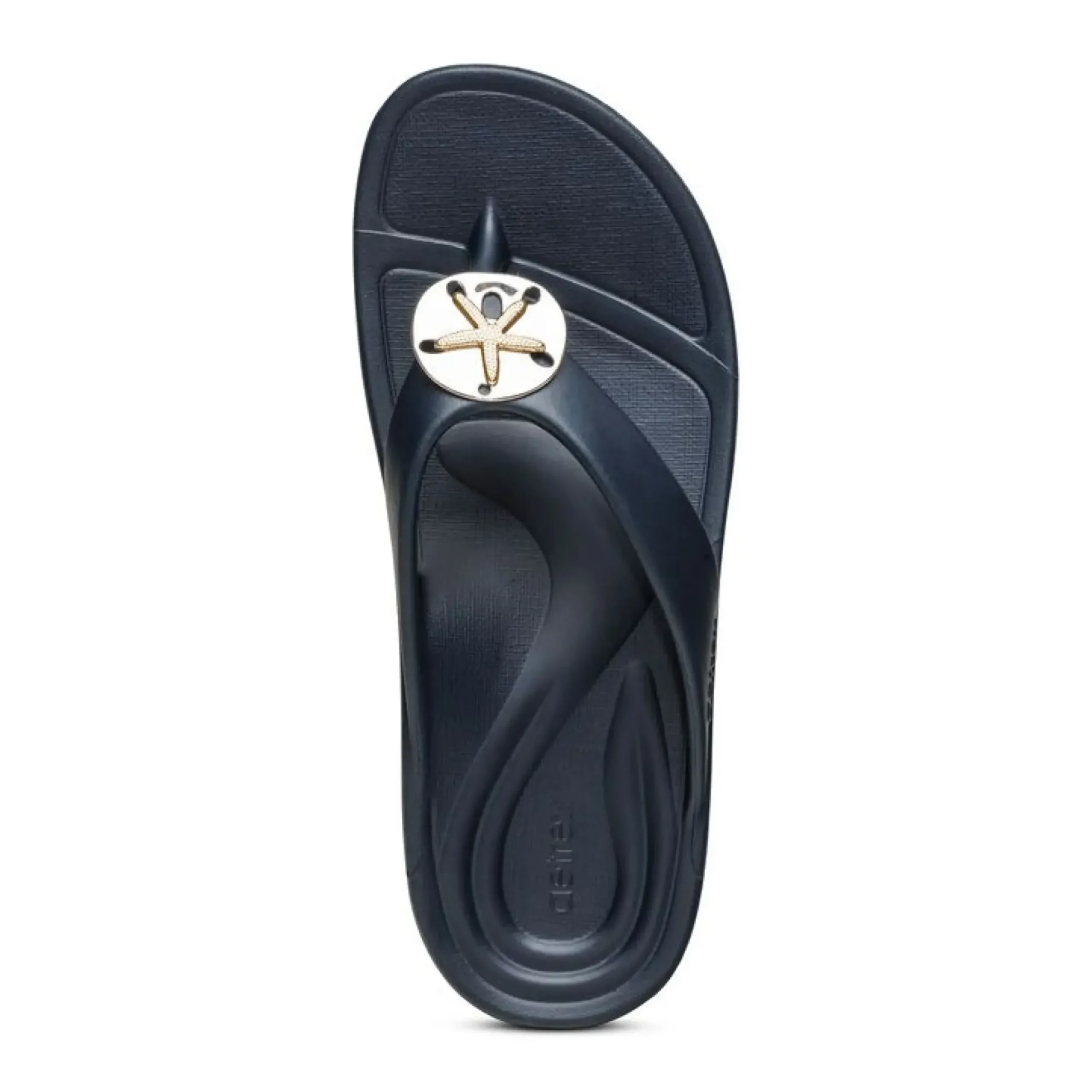Clearance Aetrex Maui Starfish Navy
