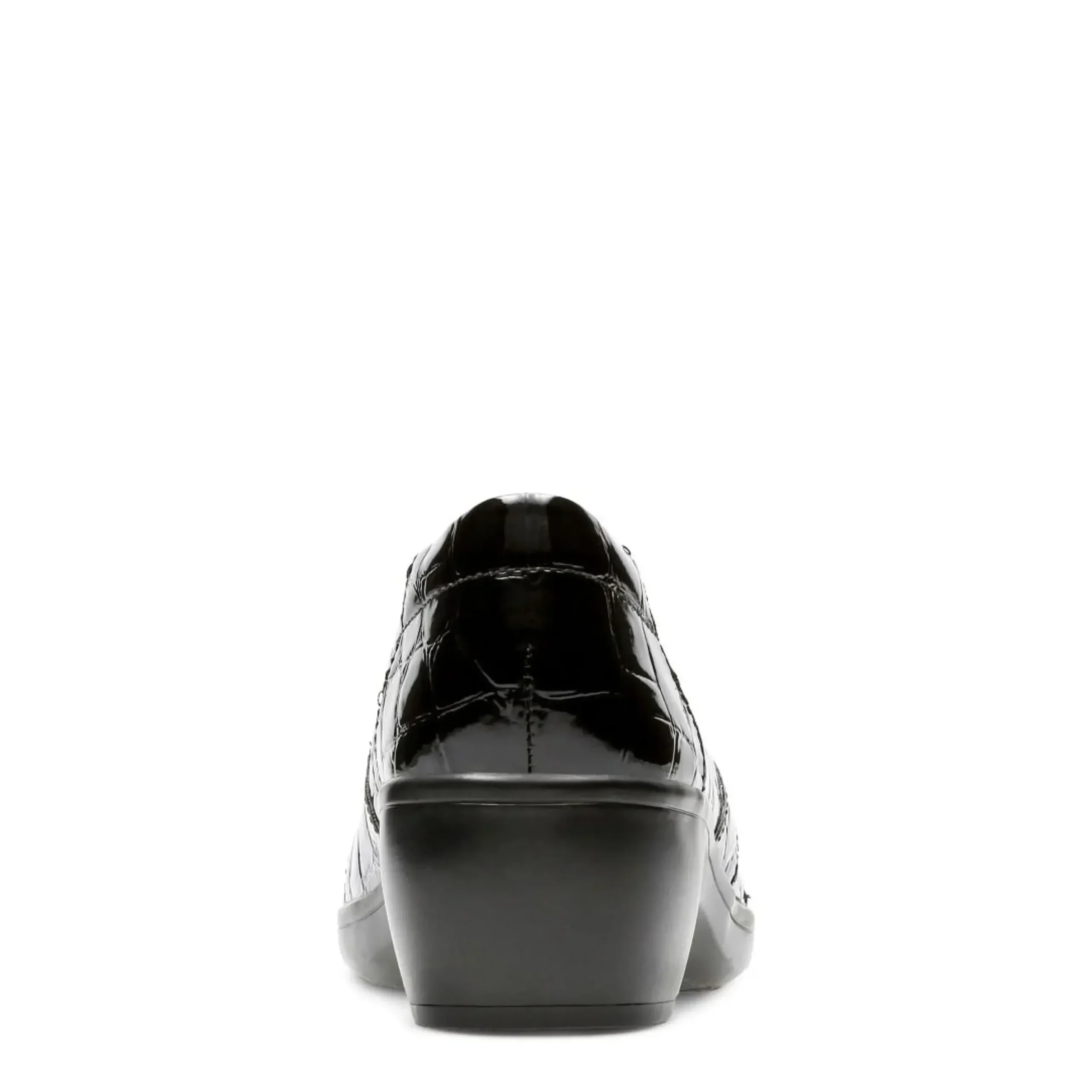Online Clarks May Marigold Black Croco Slip-On Loafer