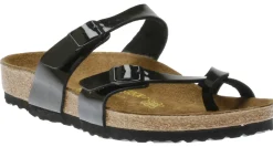 Discount Birkenstock Mayari Birko-Flor Black Patent Sandal