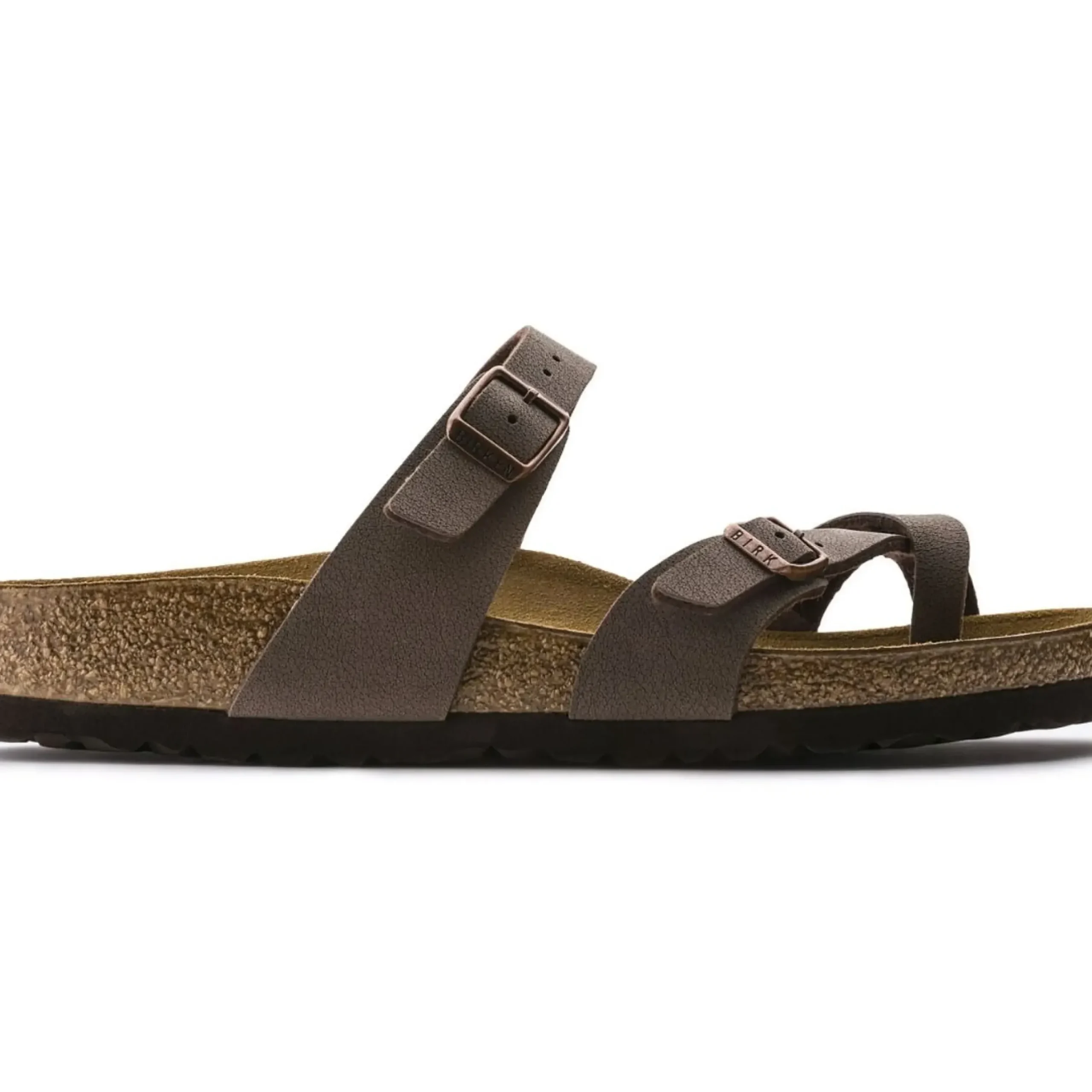 Clearance Birkenstock Mayari Birko-Flor Nubuck Mocha Brown Sandal