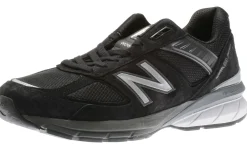 Sale New Balance M990Bk5 Black Silver Made In Usa Running Shoe