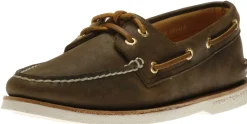 Hot Sperry Men's Gold Cup Authentic Original Brown Leather Two Eye Boat Shoe