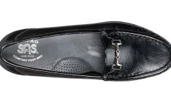 Online SAS Shoes Metro Black Patent Slip On Loafer