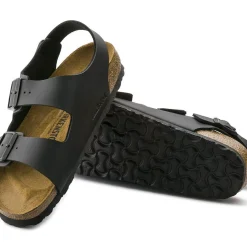 Hot Birkenstock Milano Black Birko-Flor Sandal