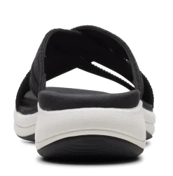 Discount Clarks Mira Isle Black Slide Sport Sandal