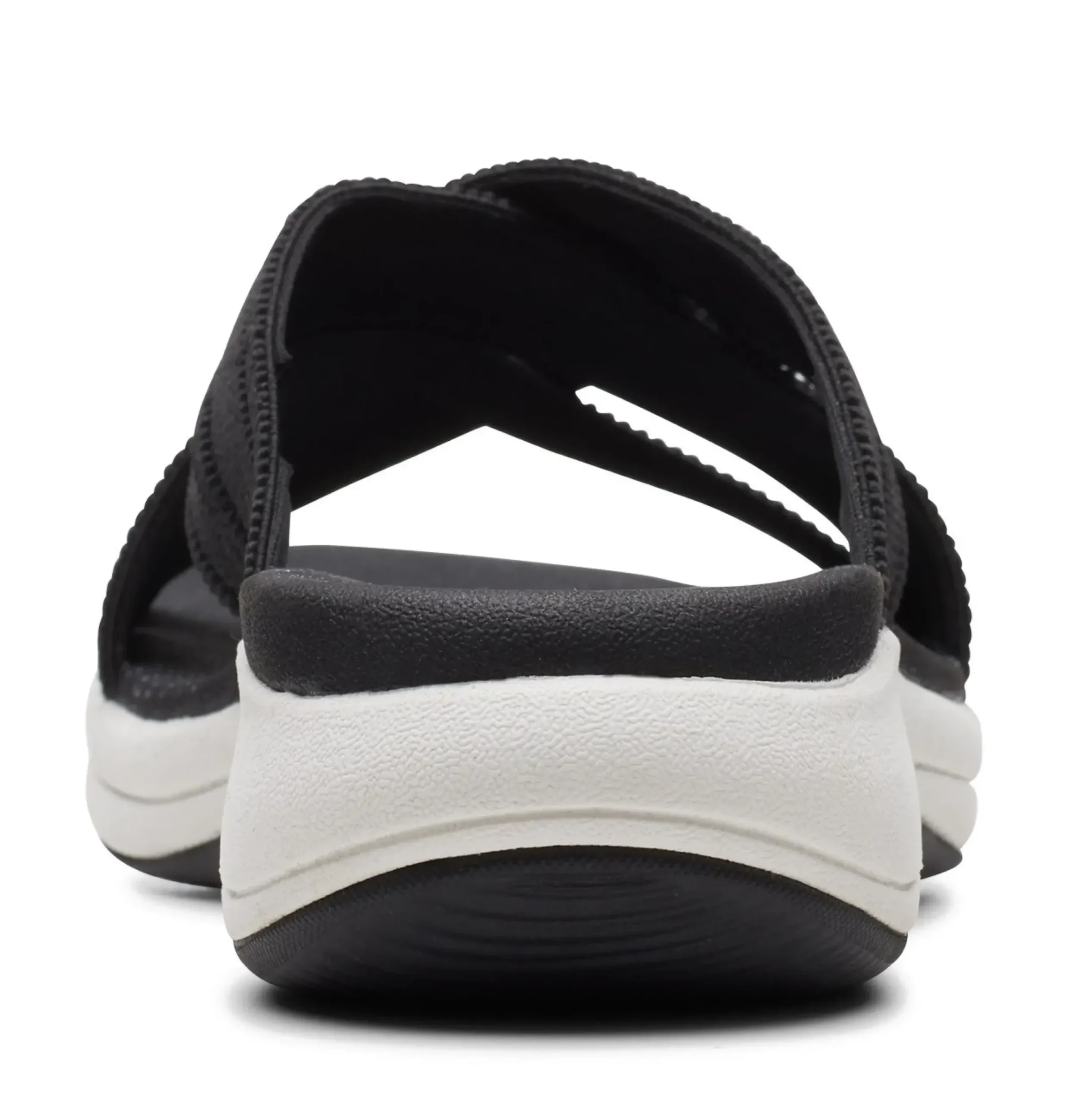 Discount Clarks Mira Isle Black Slide Sport Sandal