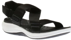 Sale Clarks Mira Sun Black Sport Sandal