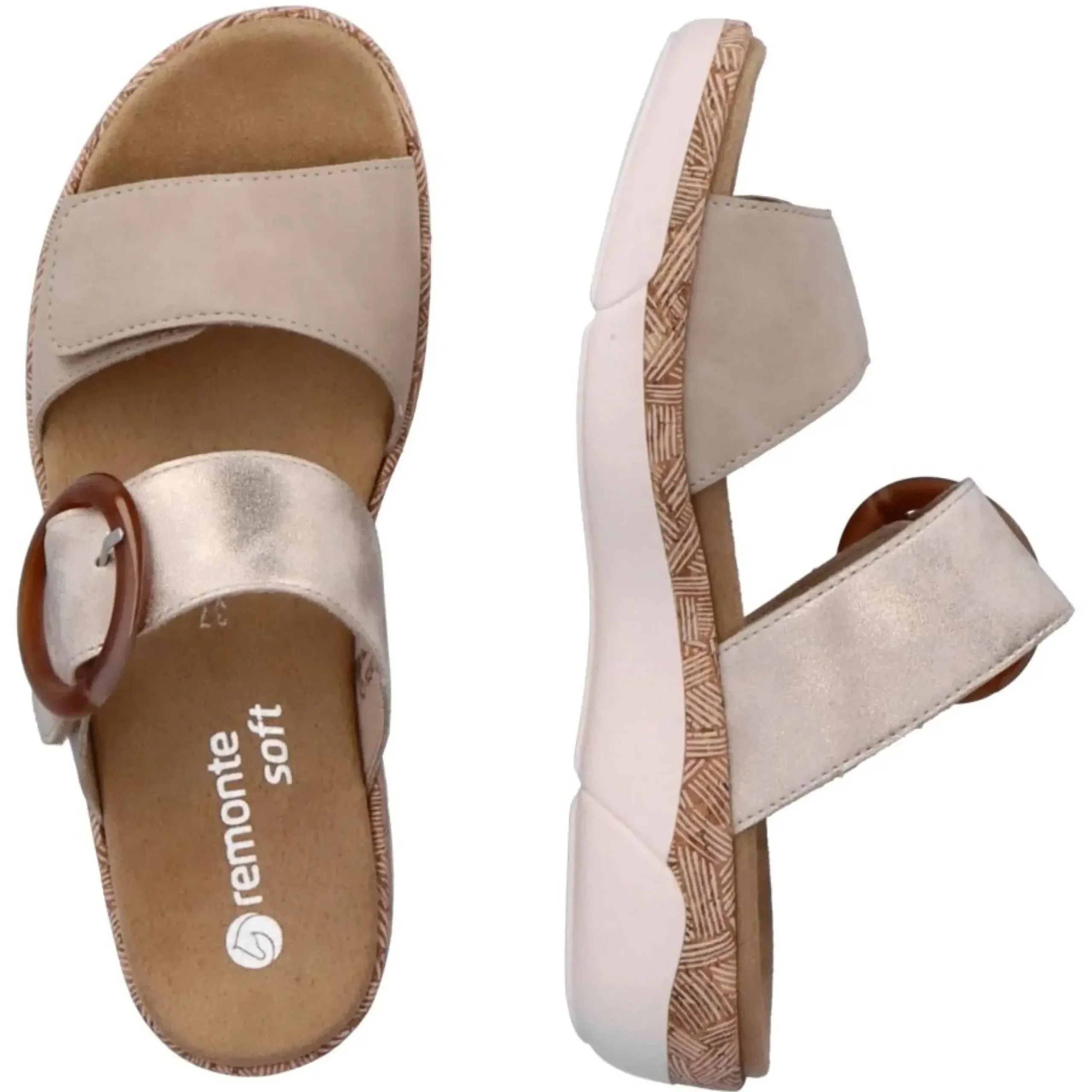 Remonte Morelia Slide Taupe
