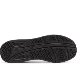 Sale New Balance Mw928Bk3 Black Leather Lace-Up Walking Shoe