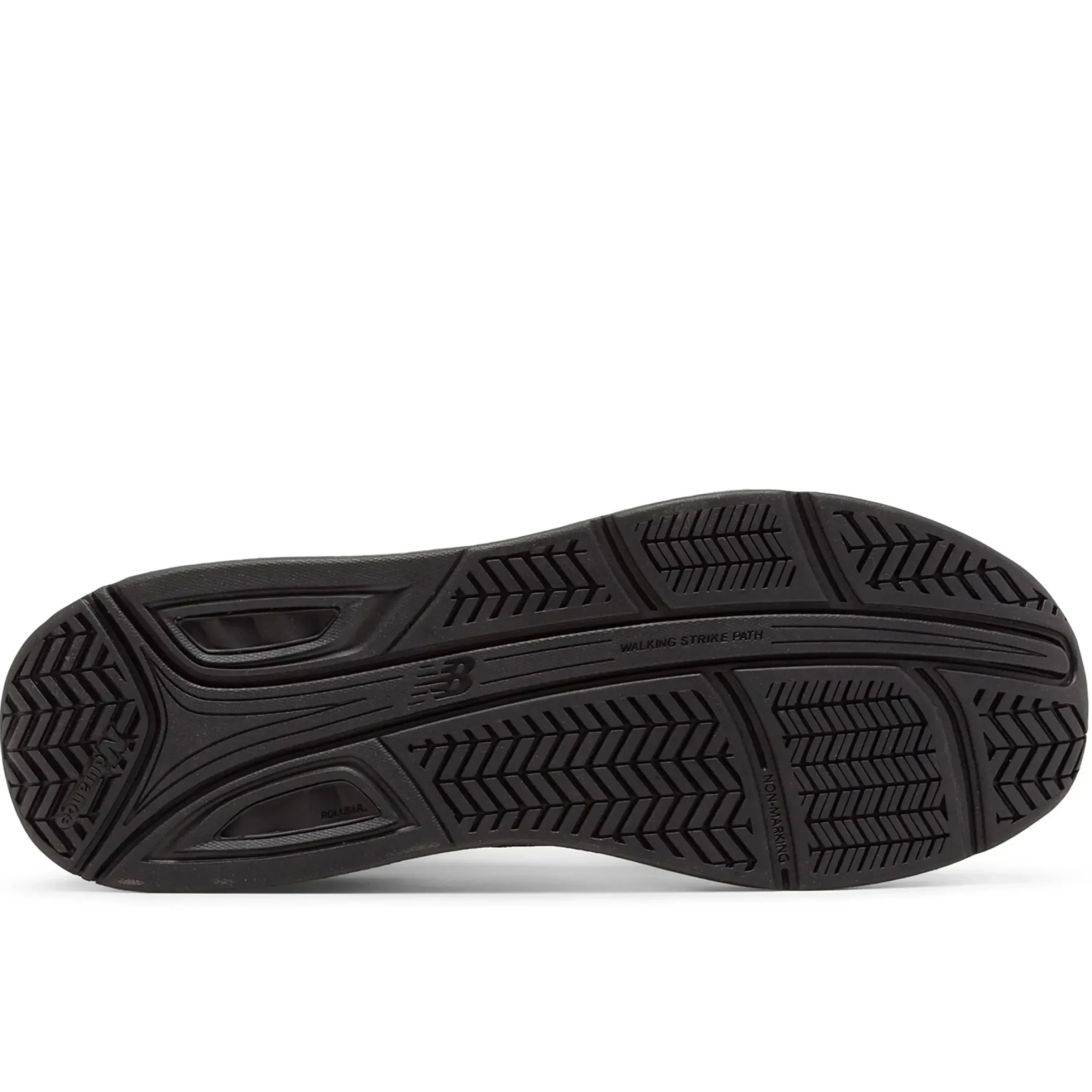 Sale New Balance Mw928Bk3 Black Leather Lace-Up Walking Shoe