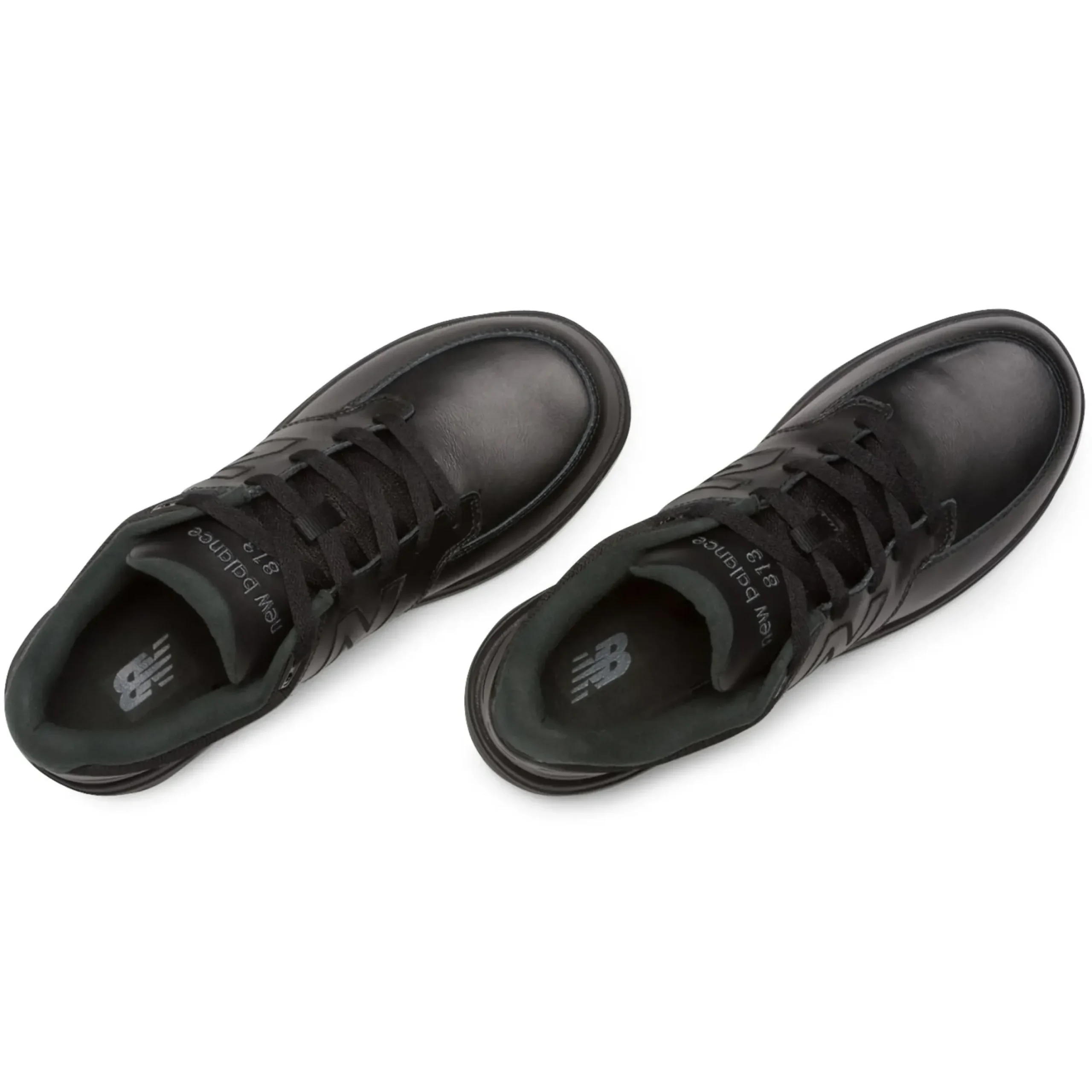 Sale New Balance Mw813Bk Black Leather Walking Shoe