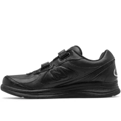 Online New Balance Mw577Vk Black Leather Velcro Walking Shoe