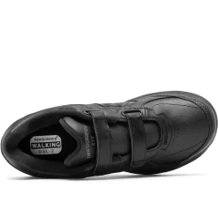 Online New Balance Mw577Vk Black Leather Velcro Walking Shoe