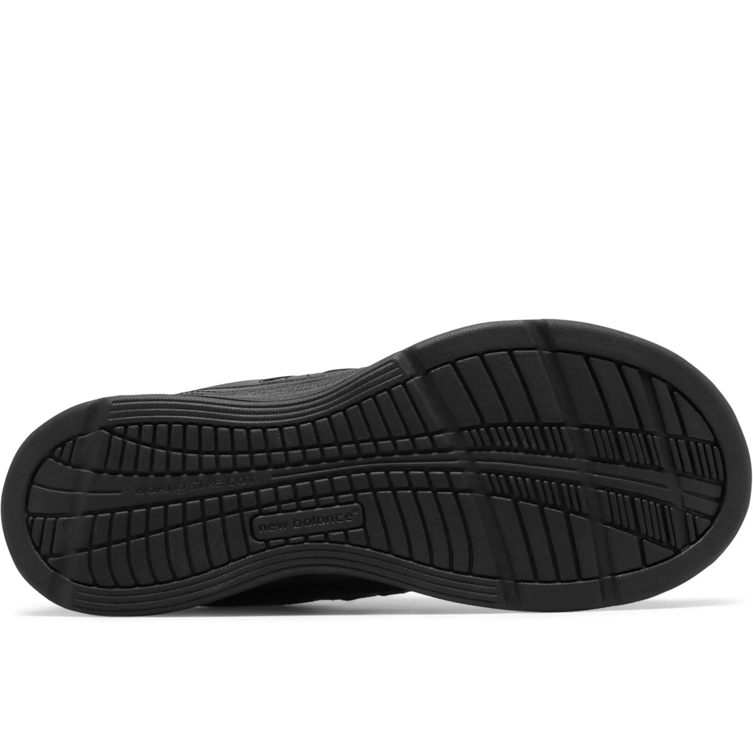 Online New Balance Mw577Vk Black Leather Velcro Walking Shoe