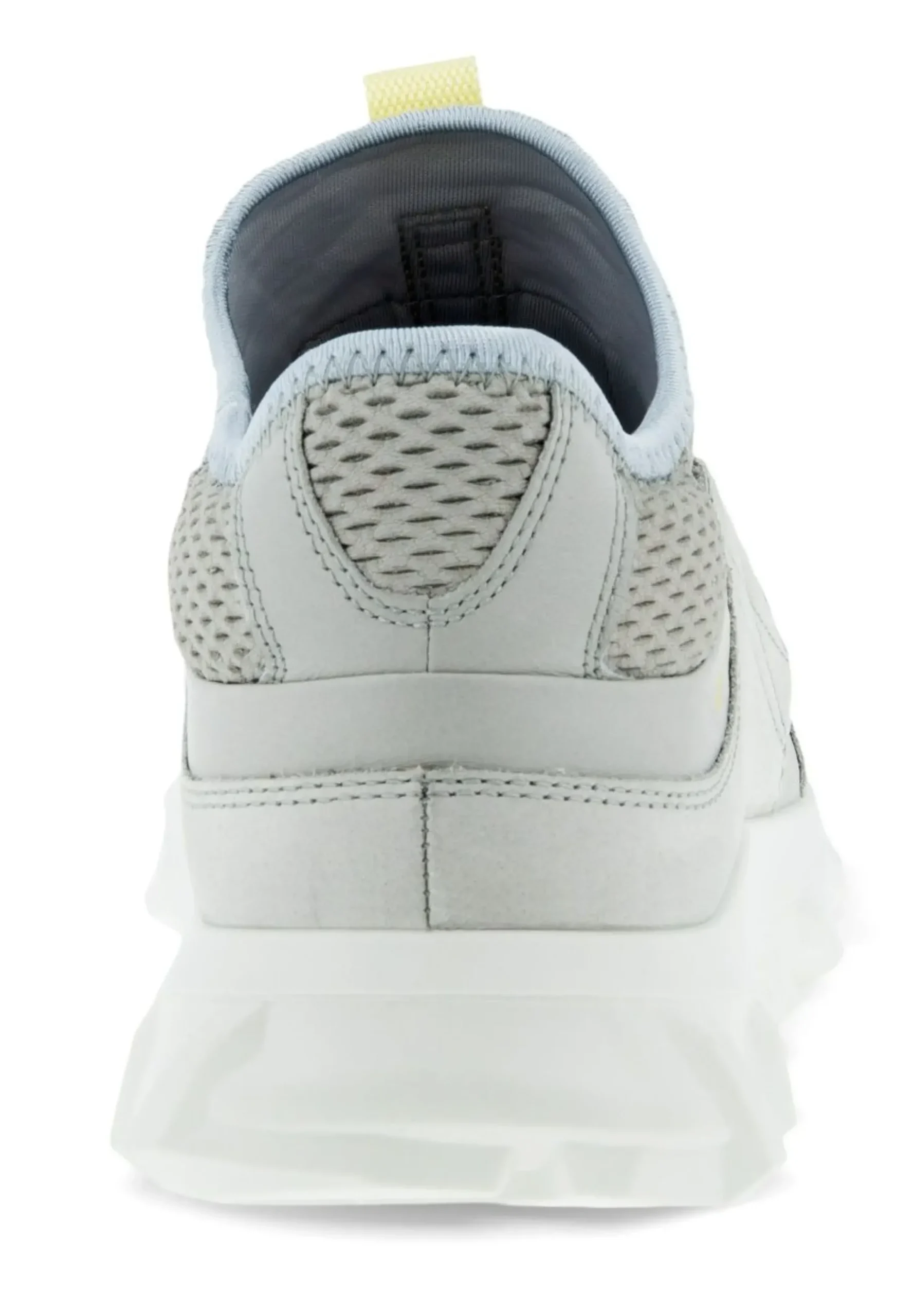 Discount Ecco Mx Concrete Grey Mesh Slip-On Sneaker
