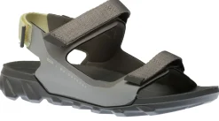 Sale Ecco Mx Onshore Concrete Grey 3-Strap Water Friendly Sport Sandal