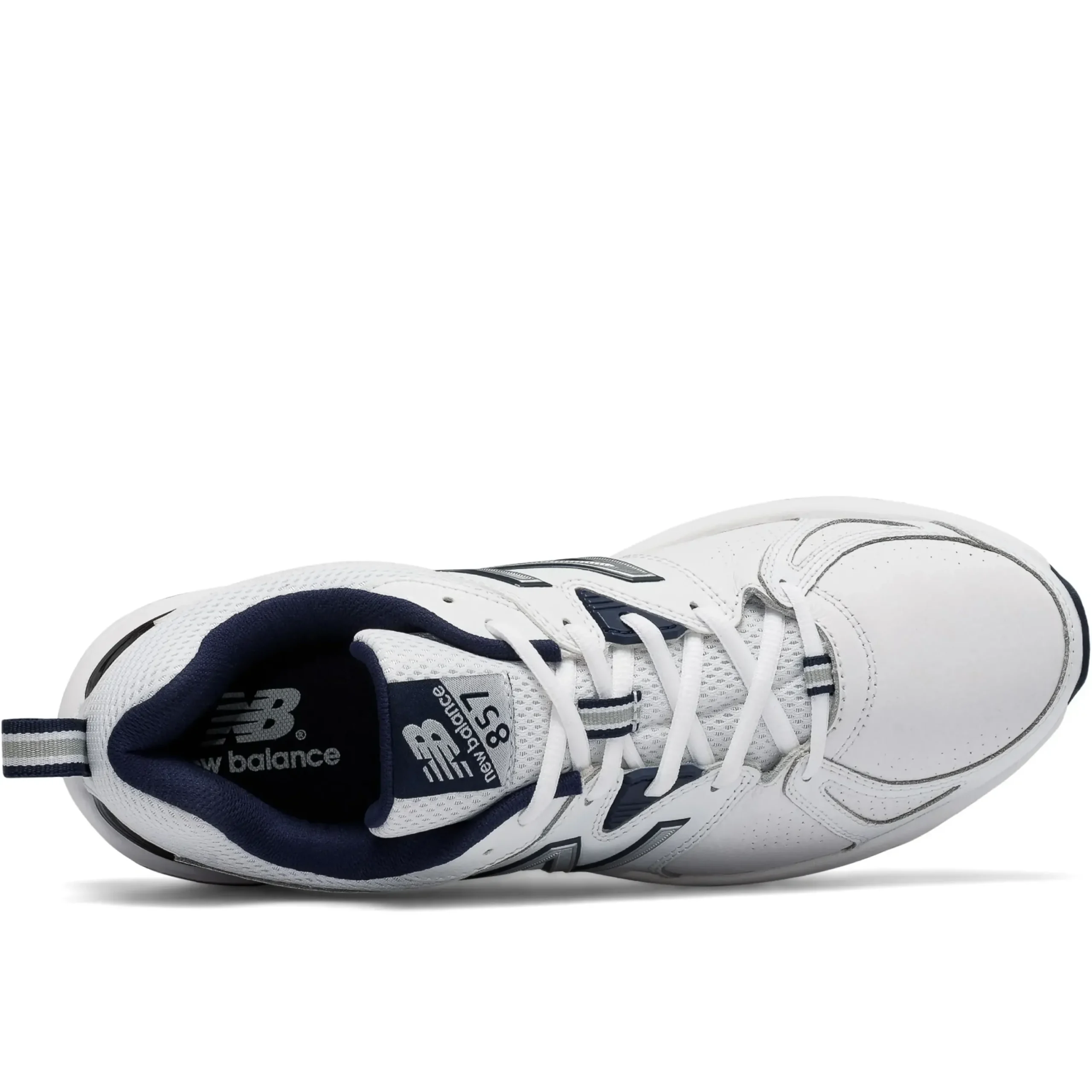 Sale New Balance Mx857Wn2 White Leather Cross-Training Shoe