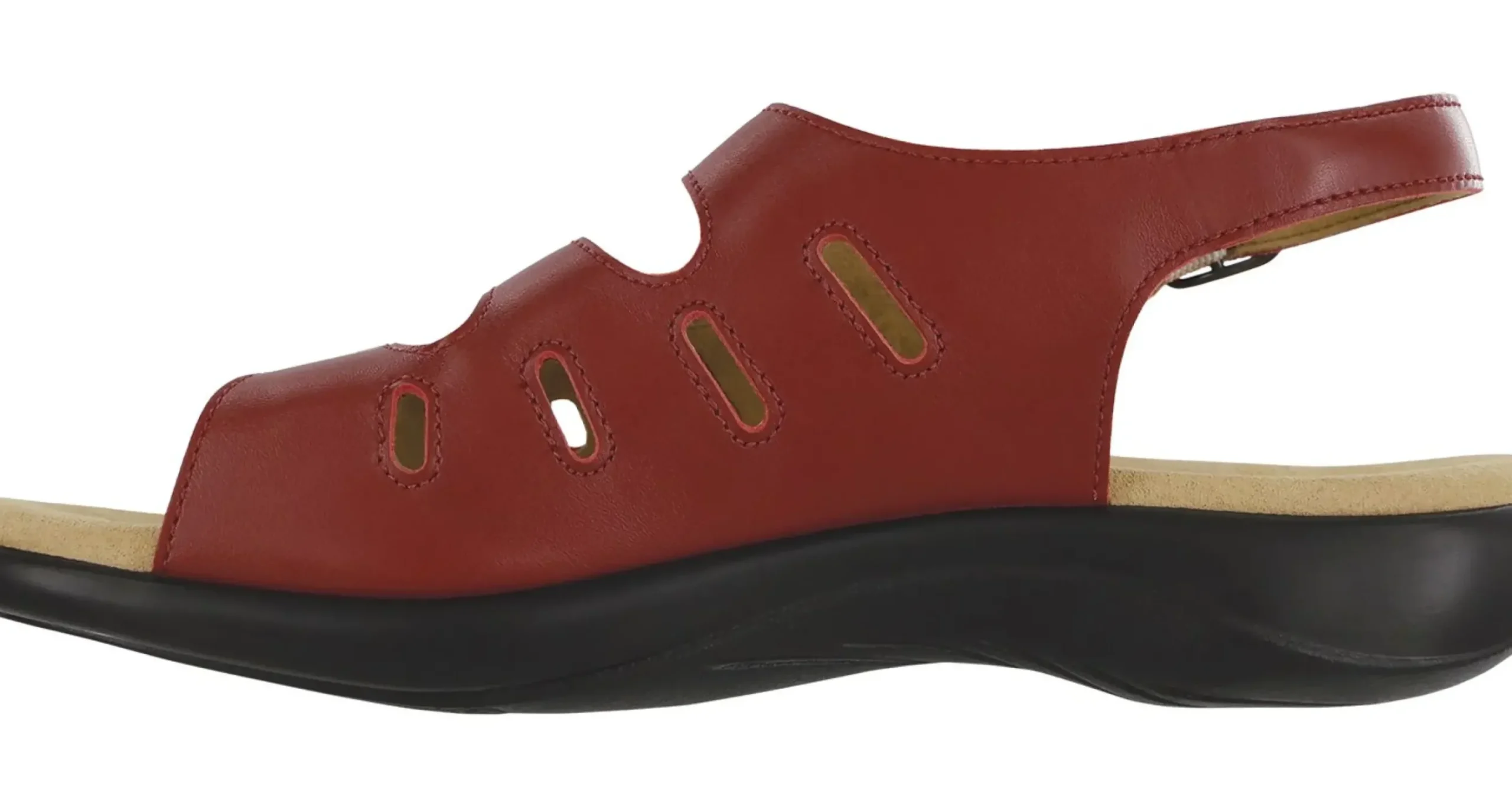 SAS Shoes Mystic Ruby Leather Slingback Sandal