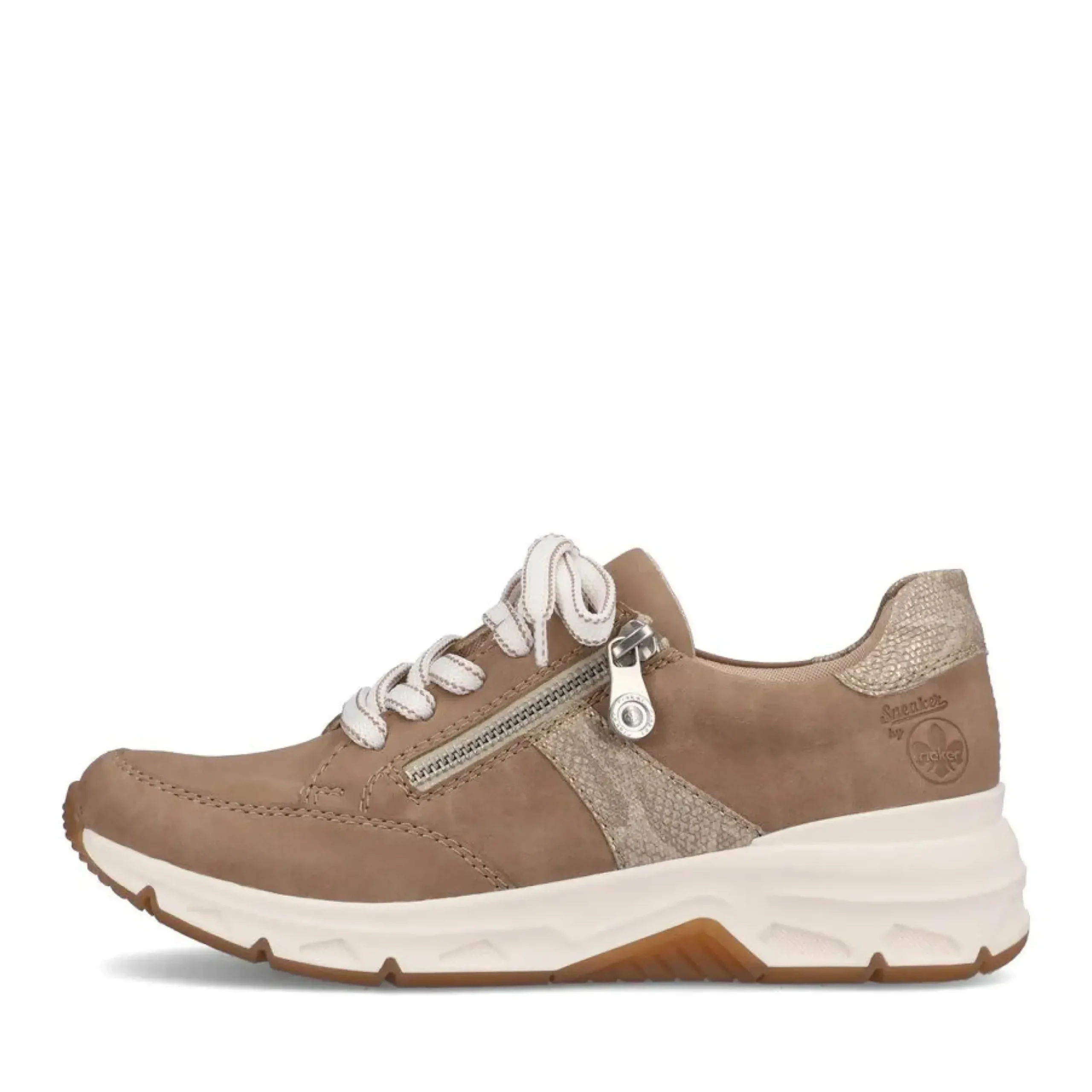New Rieker Nabukino Lace Biege