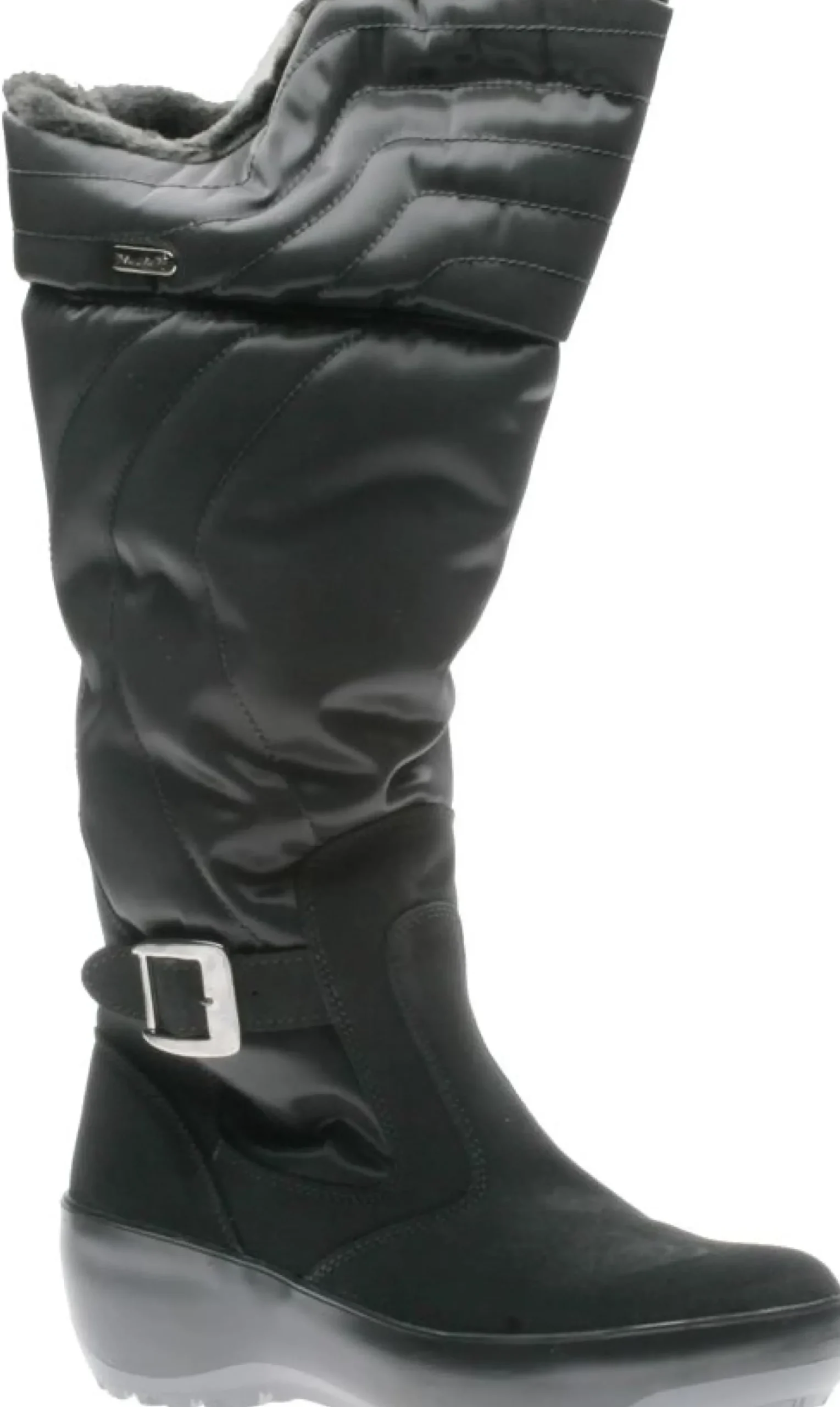 Pajar Natasha Black Faux Fur Trim Winter Boot
