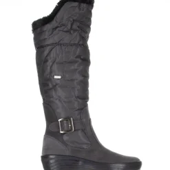 Pajar Natasha Black Faux Fur Trim Winter Boot